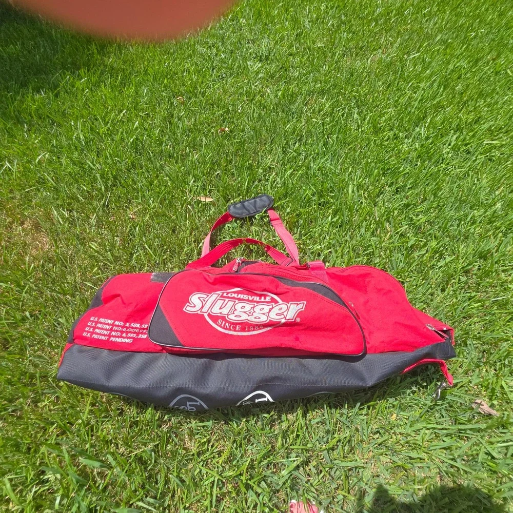 Louisville Slugger Houston Astros Baseball Equipment Bag Red Black Jaime 5 Gear